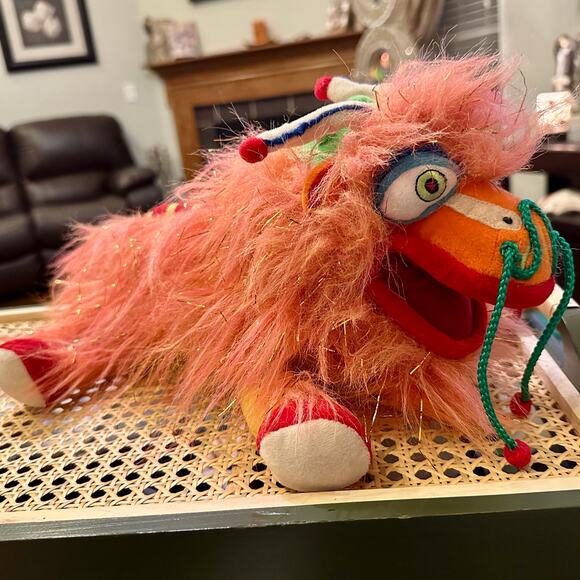 Cirque Du Soleil DRALION Plush Chinese Dragon 16" Plush Stuffed Animal Circus - Picture 2 of 9